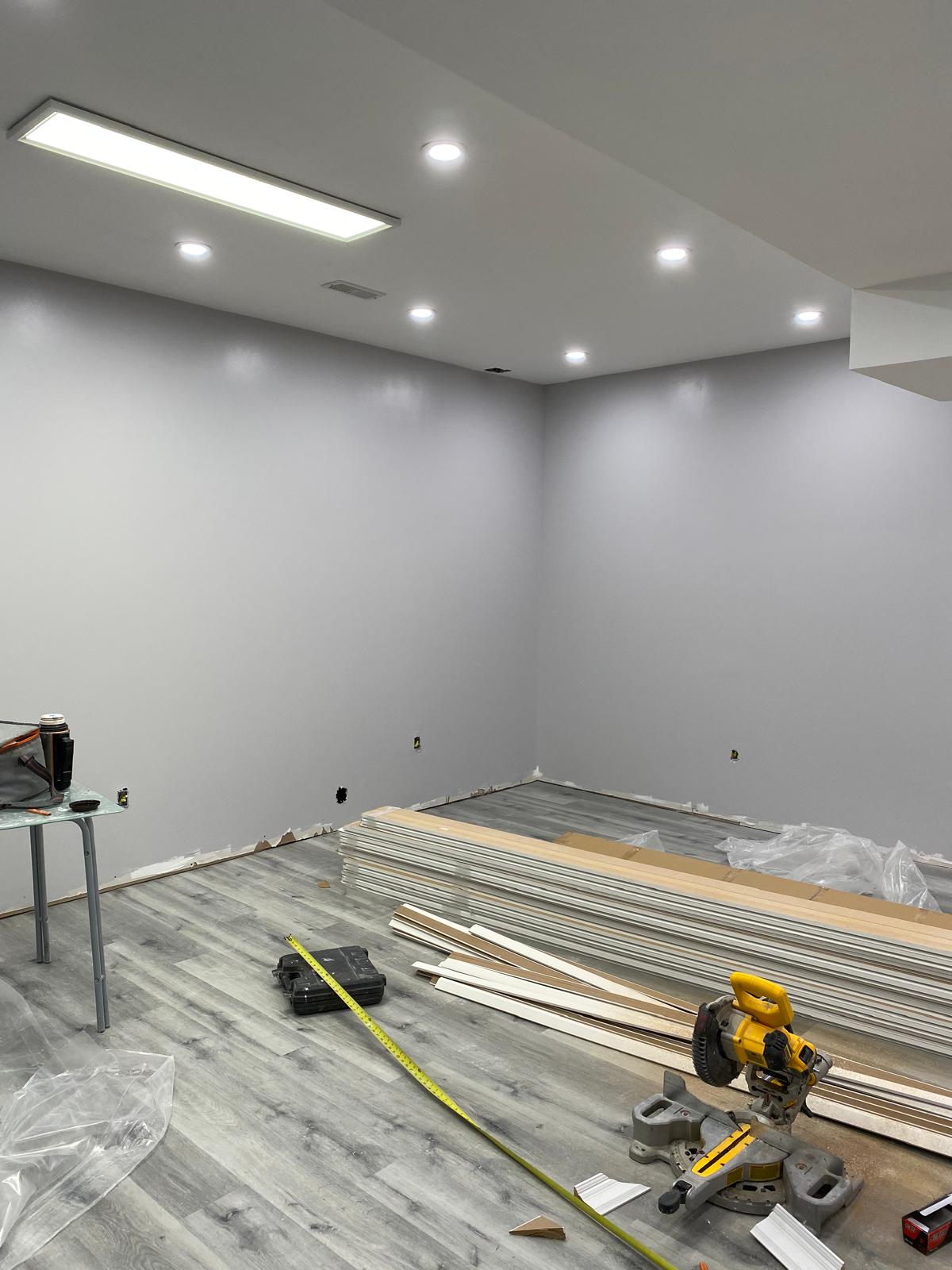Vinyl Floor Installation